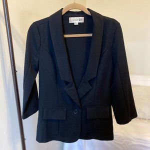 🛑SOLD🛑 Black Single-Button Blazer